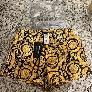 Versace men's swim trunks. Size XS. Still has tags.